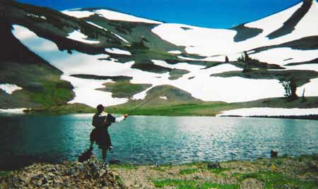 Fishing Ski Lake - Mono County